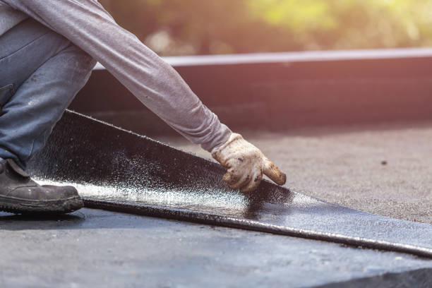 Professional Emergency Waterproofing technician working in Attica, IN